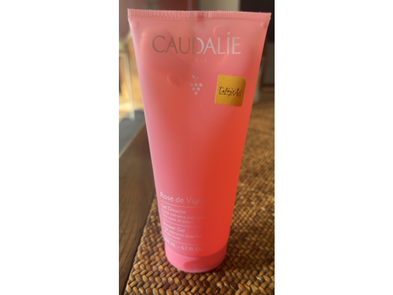 Caudalie Shower Gel, Rose De Vigne, 6.7 fl oz/200 mL