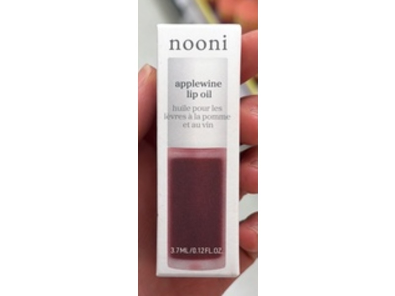 Nooni Lip Oil, Applewine, 0.12 fl oz/3.7 mL