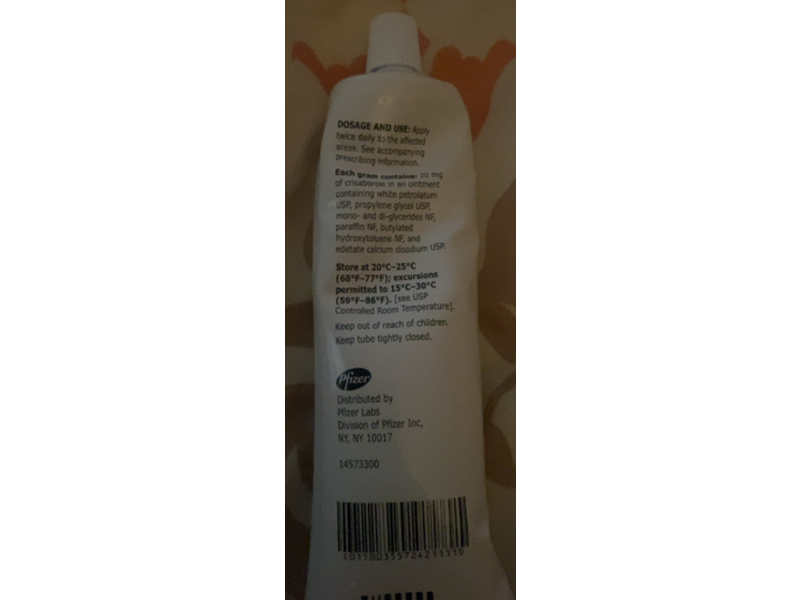 Eucrisa (crisaborole) Ointment 2%, 100 g, Pfizer (Rx)