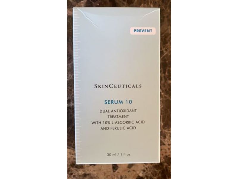 Skinceuticals Dual Antioxidant Treatment Serum 10, Prevent, 1 fl oz/30 mL