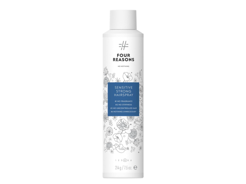 Four Reasons Sensitive Strong Hairspray, 7.08 oz/200.6 g