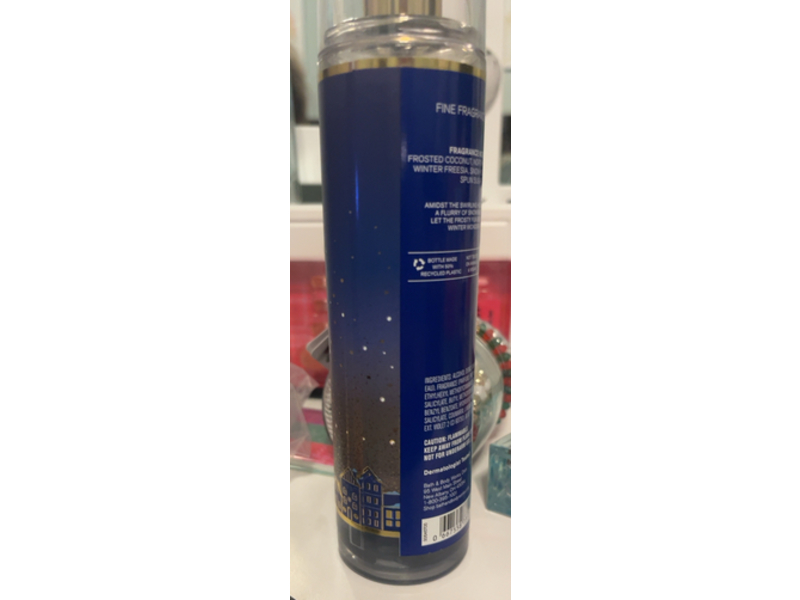 Bath & Body Works Fine Fragrance Mist, Frosted Coconut Snowball, 8 oz/236 mL
