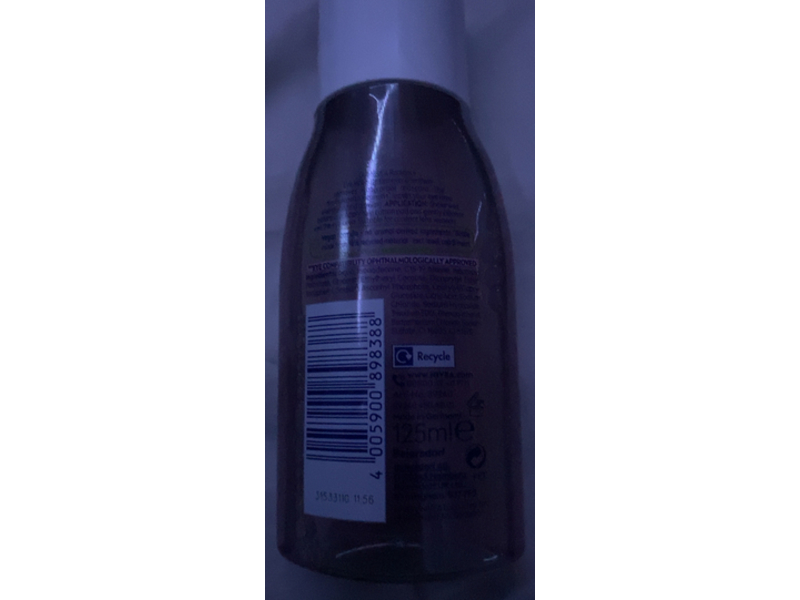 Nivea Radiance Waterproof Eye Make-Up Remover, Vitamin C, 125 mL