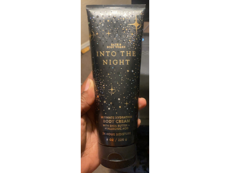 Bath & Body Works Into The Night Ultimate Hydration Body Cream, Shea Butter+Hyaluronic Acid, 8 oz/226 g