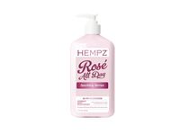 Hempz Rose All Day Shimmer Body Moisturizer, Sparkling Berries, 17 fl oz/500 mL - thumbnail 1
