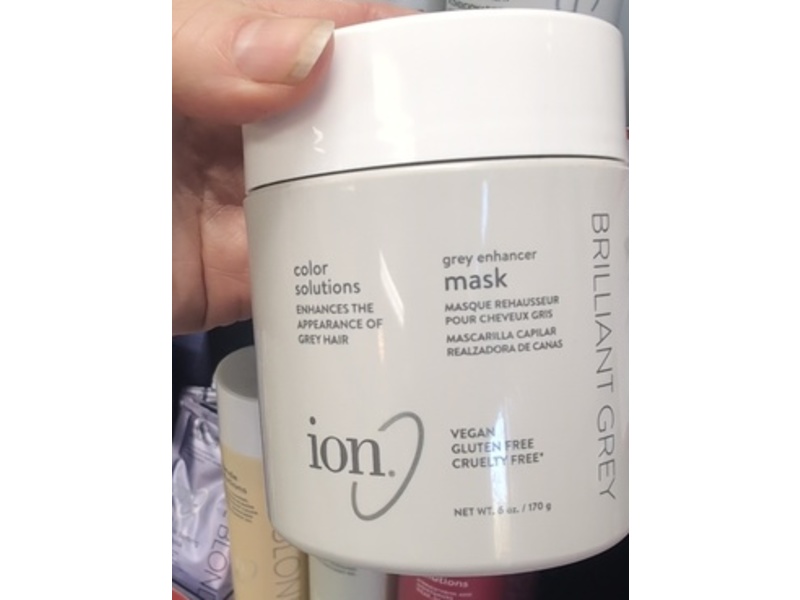 Ion Color Solutions Brilliant Grey Enhancer Mask, 6 oz/170 g