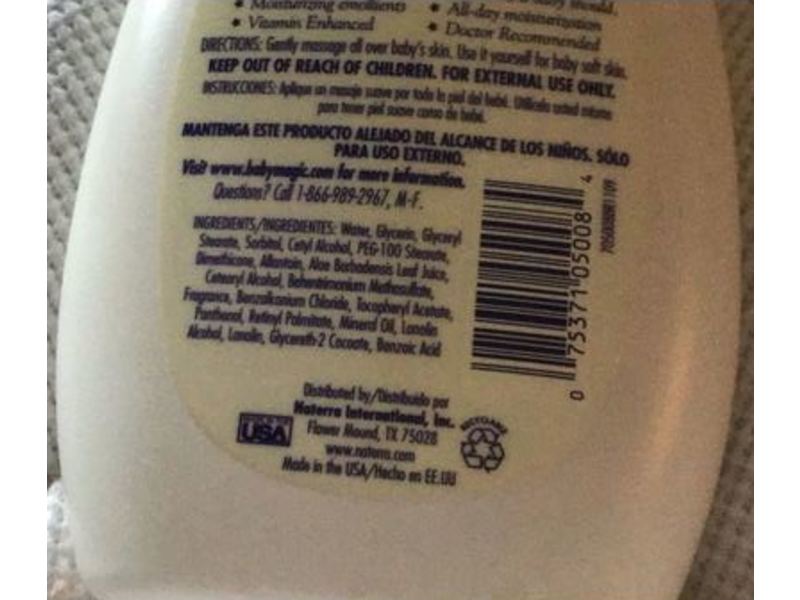 Baby Magic Gentle Baby Lotion, Baby Blossom Scent, 16.5 fl oz/488 mL