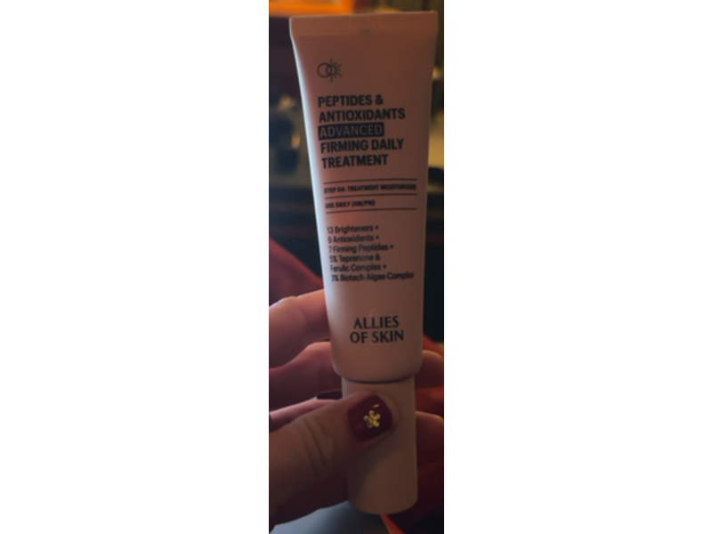 Allies Of Skin Advanced Firming Daily Treatment, Peptides & Antioxidants, 1.6 fl oz/48 mL