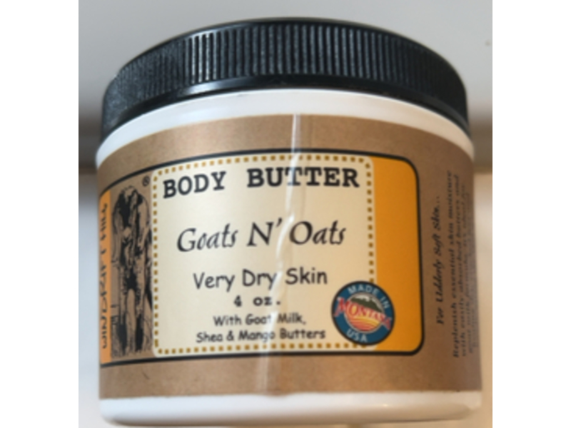 Windrift Hill Body Butter, Goats N Oats, 4 oz