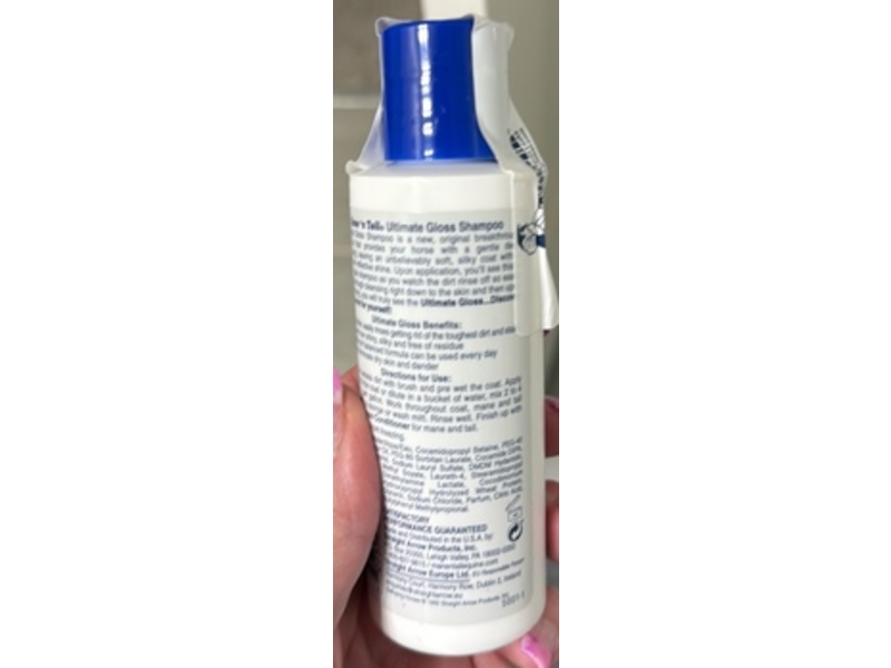 Mane 'n Tail Ultimate Gloss Shampoo, 3.4 fl oz/100 mL