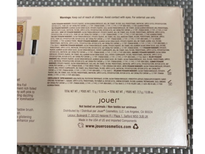 Jouer Ultra Foil Eyeshadow Palette Gift Set