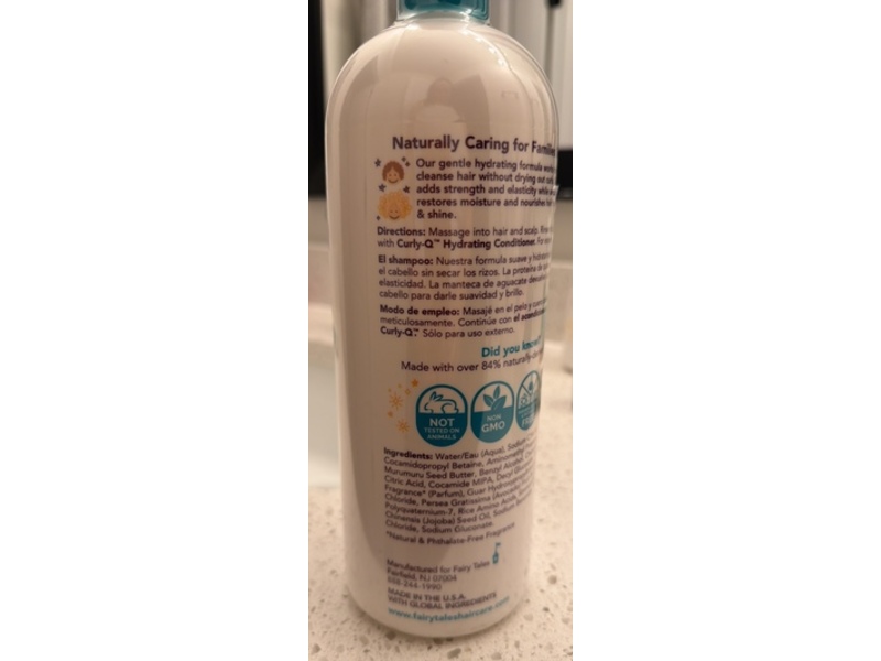 Fairy Tales Curly Q Hydrating Shampoo, Quinoa, Avacado Butter, Jojoba, 32 fl oz/946 mL