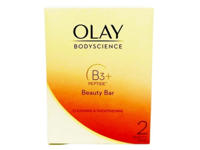 Olay Bodyscience B3+ Peptide Beauty Bar, 3 oz, 2 Count