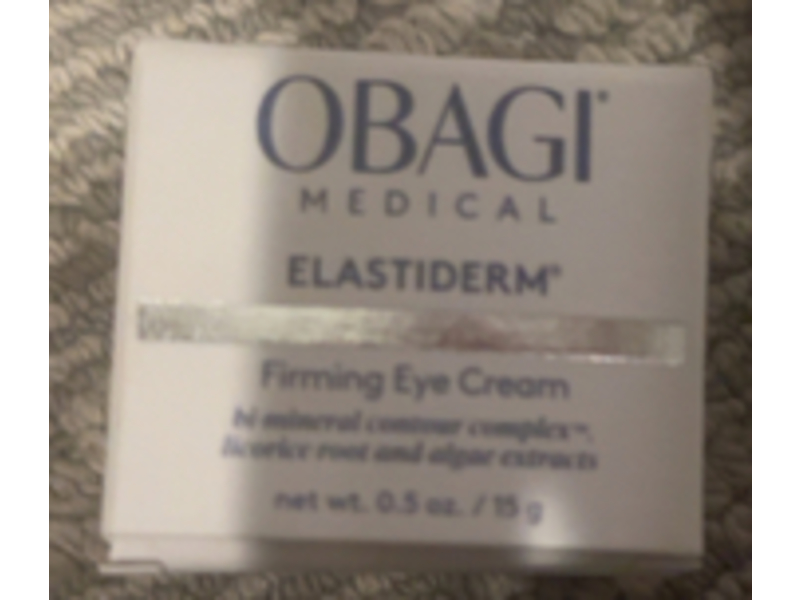 Obagi Medical Elastiderm Firming Eye Cream, Licorice Root & Algae Extracts, 0.5 oz/15 g