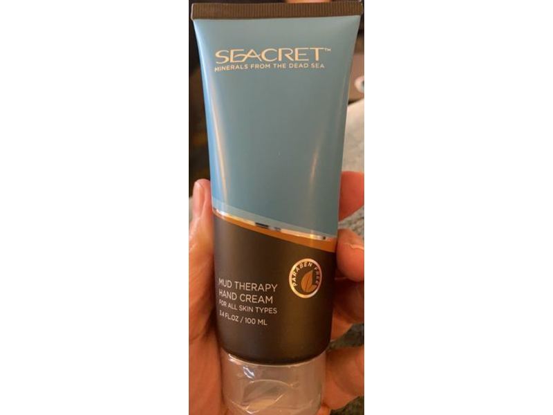 Seacret Mud Therapy Hand Cream, 14 fl oz/100 mL