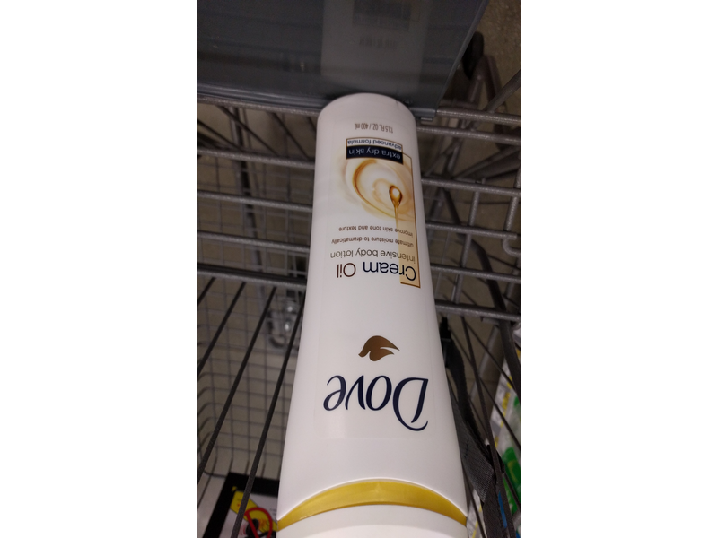Dove Cream Oil Intensive Body Lotion, 13.5 oz