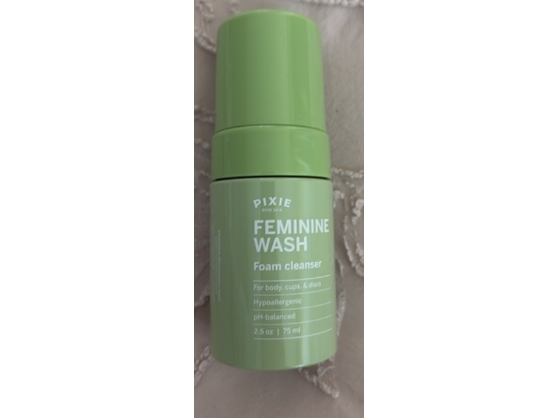 Pixie Feminine Wash Foam Cleanser, 2.5 oz/75 mL