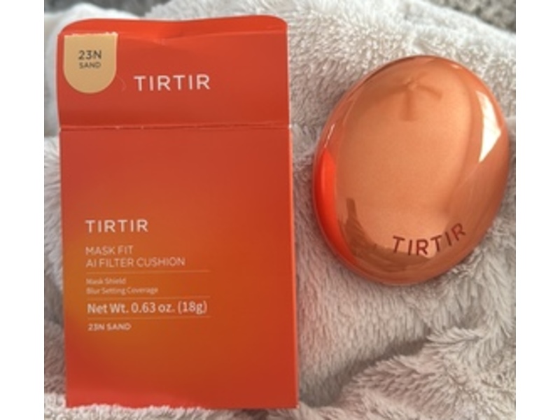 Tirtir Mask Fit Ai Filter Cushion Foundation, 23N Sand, 0.63 oz/18 g