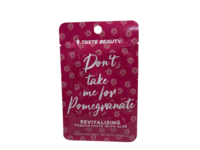 Taste Beauty Revitalizing Face Mask, Don't Take Me For Pomegranate, 0.67 fl oz/20 mL - thumbnail 1