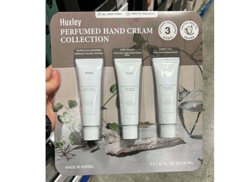 Huxley Perfumed Hand Cream Set, 1.01 fl oz/30 mL