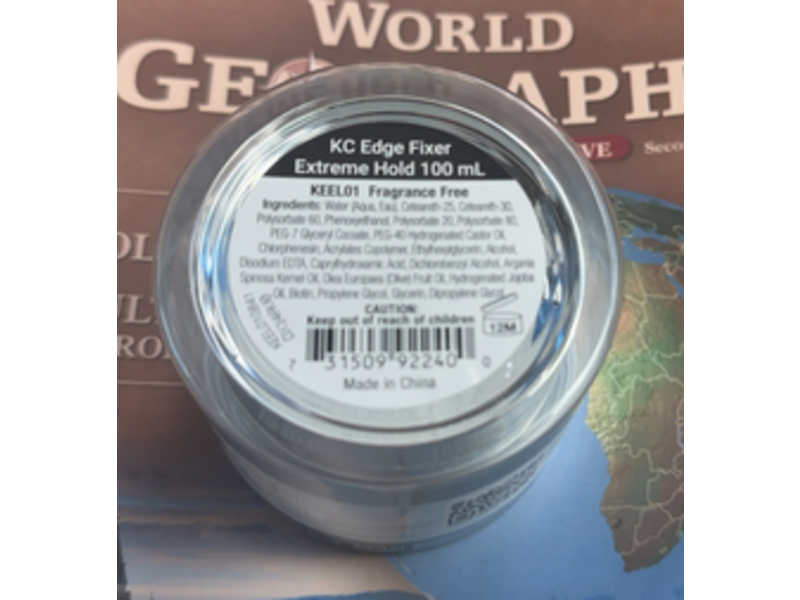 Kiss Colors & Care Extreme Hold Edge Fixer, 3.38 oz/100 mL