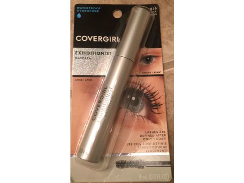 Covergirl Exhibitionist Mascara, 825 Very Black, Waterproof, 0.3 fl oz/9 mL