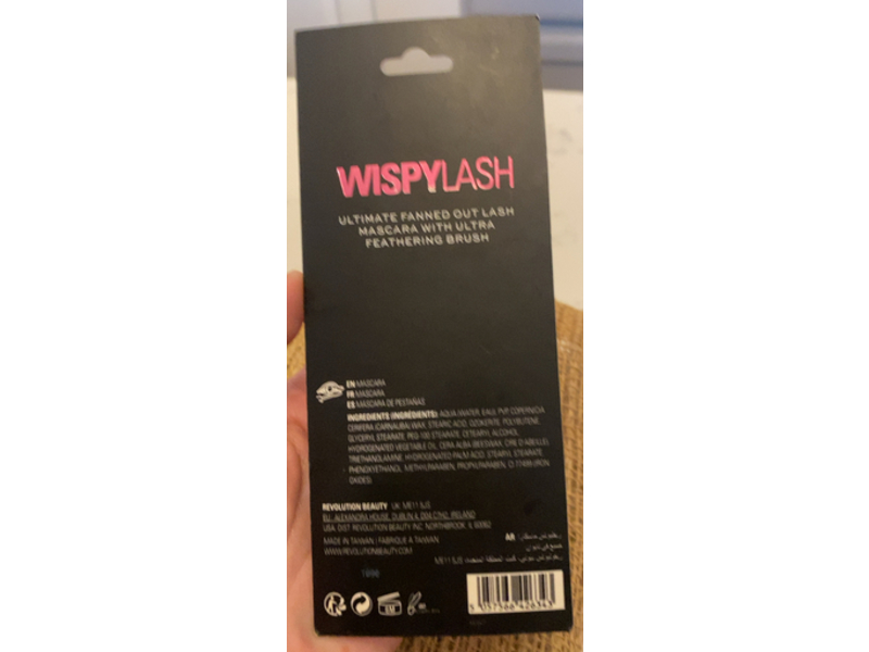 Revolution Wispy Lash Mascara, Glam Black, 0.5 fl oz