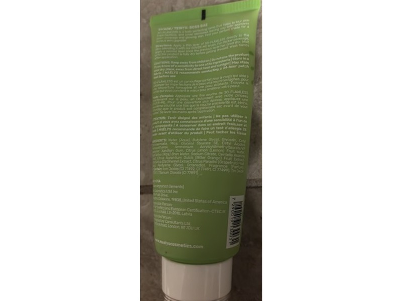 Maelys So-Flawless Body Perfecting Camo, Boss Bae, 3.38 fl oz/100 mL