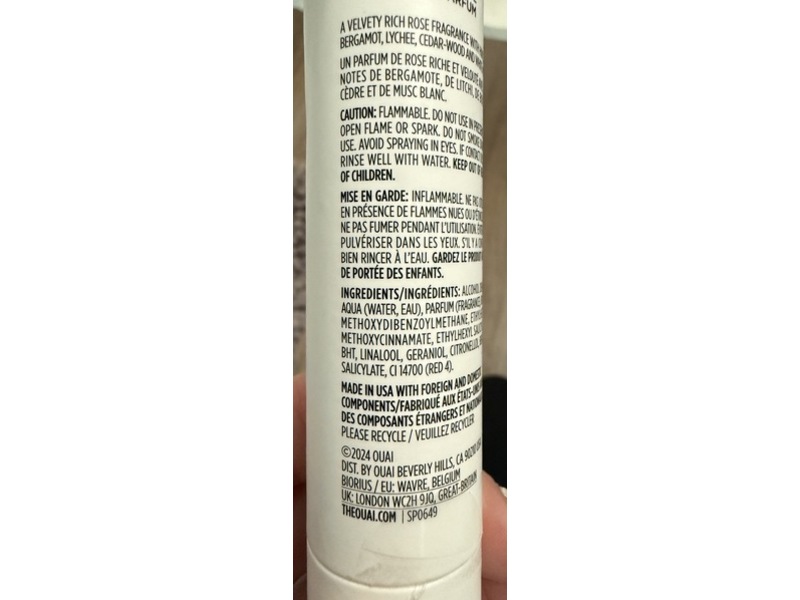 Ouai Mini Eau de Parfum, Melrose Place, 0.34 fl oz/10 mL