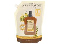 A La Maison De Provence Honeysuckle Hand & Body Liquid Soap, Olive & Argan Oils, 33.8 fl oz/1 L - Image 2
