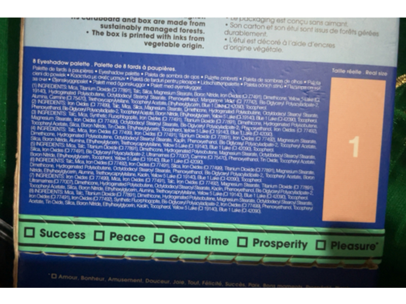 Sephora Collection Eyeshadow Palette, Wishing You, 0.049 oz/1.4 g