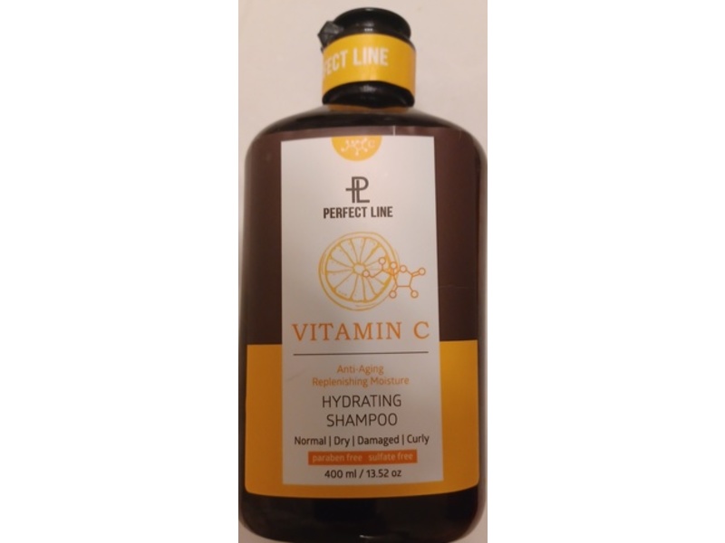 Perfect Line Hydrating Shampoo, Vitamin C, 13.52 oz/400 mL
