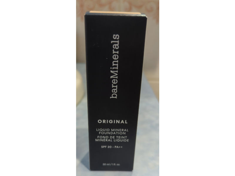 BareMinerals Liquid Mineral Foundation, Original, Golden Fair 04, SPF 20 PA++,1 fl oz/30 mL