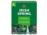 Irish spring Fresh Deodorant Soap, Original Clean, 3.7 oz/104.8 g, 12 Count - thumbnail 1