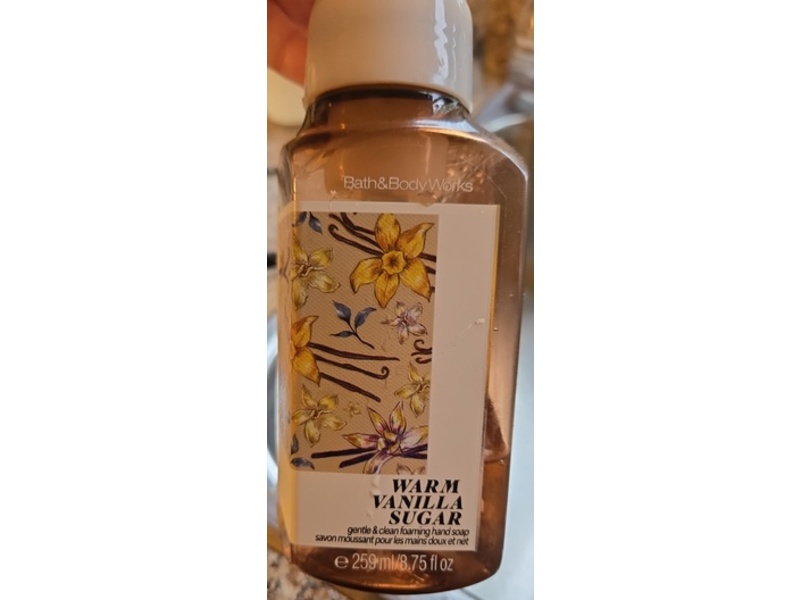 Bath & Body Works Gentle And Clean Foaming Hand Soap, Warm Vanilla Sugar, 8.75 fl oz/259 mL