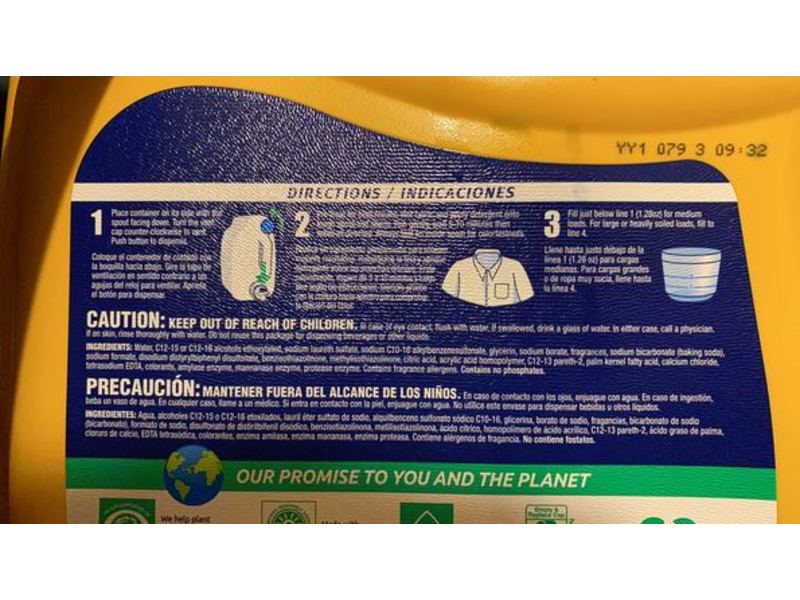 Arm & Hammer Plus Oxiclean Max Ultra Concentrated Liquid Laundry Detergent, Fresh Scent, 195 Loads, 250 fl oz/7.39 L