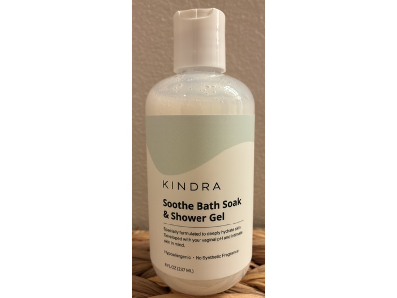 Kindra Soothe Bath Soak And Shower Gel, 8 fl oz/237 mL