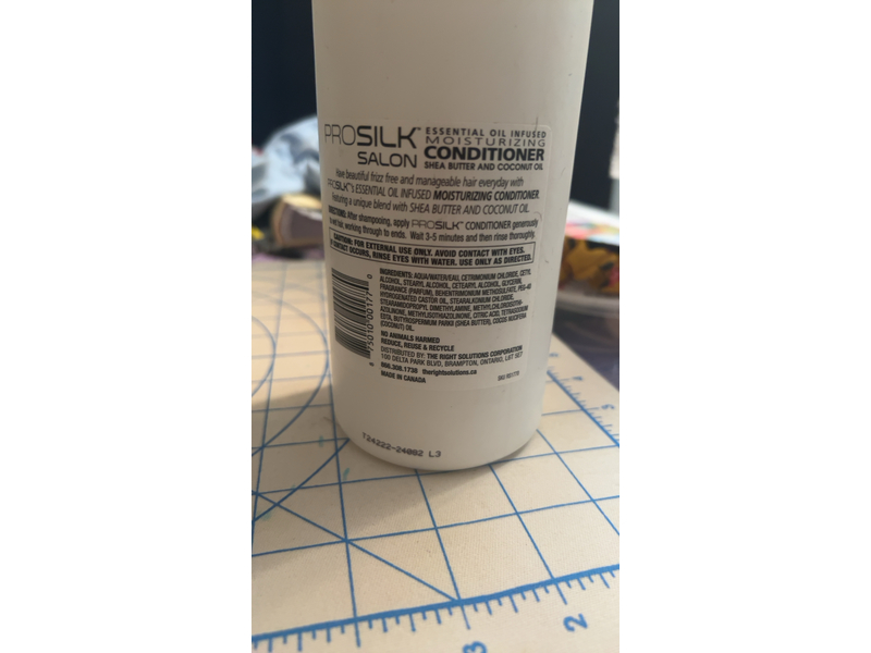 Pro Silk Salon Mosturizing Conditioner, Shea Butter & Coconut Oil, 32 fl oz/946 mL