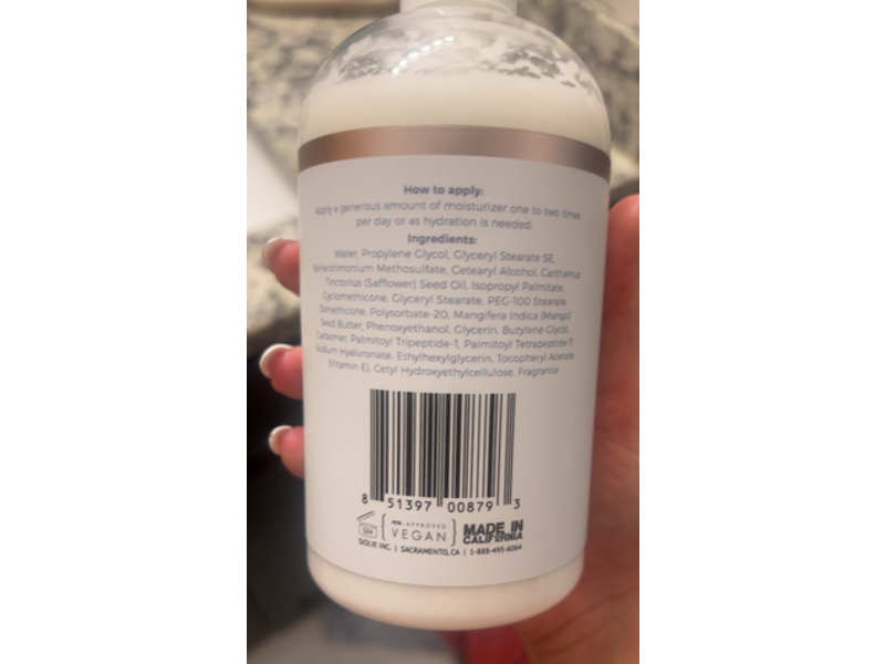 Sjolie Body Renew Daily Skincare Moisturizer, 16 fl oz/473 mL