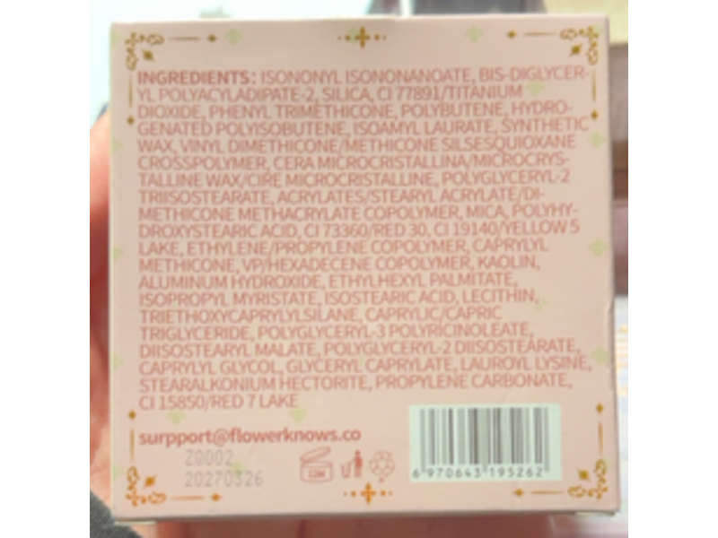 Flower Knows Little Angel Collection Cream Blush, S02 Floral Praise, 0.21 oz/6 g