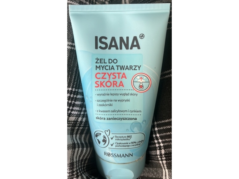 Rossmann Isana Face Wash Gel, 50 mL