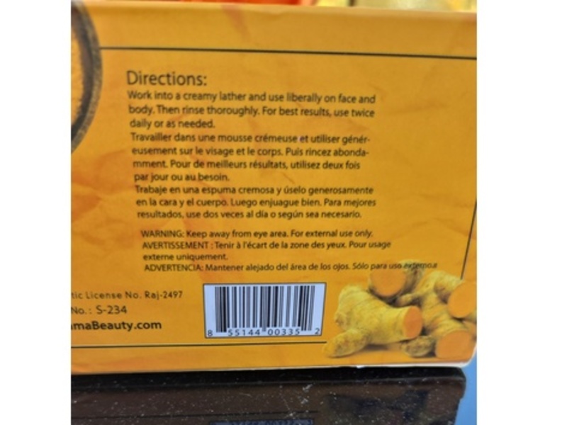 Reshma Moisturizing & Illuminating Deep Cleansing Bar, 5.5 oz/150 g