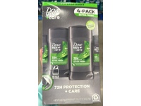 Dove Men+Care 72H Protection Antiperspirant, Extra Fresh, 2.6 oz/74 g, Pack Of 4 - thumbnail 2