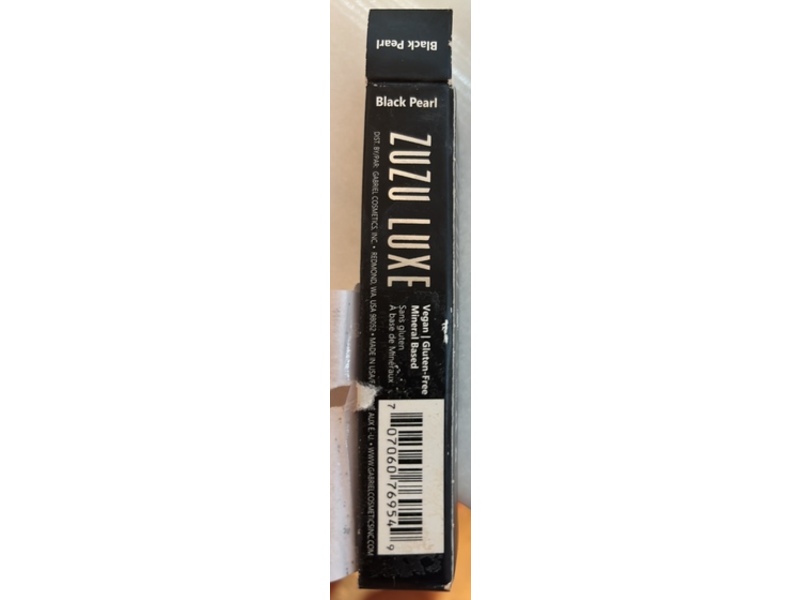 Zuzu Luxe Precision Liquid Liner, Black Pearl, 0.1 fl oz/3 mL