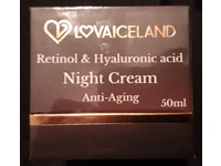 Lovaiceland Retinol & Hyaluronic Acid Anti-Aging Night Cream, 50 mL - Image 3