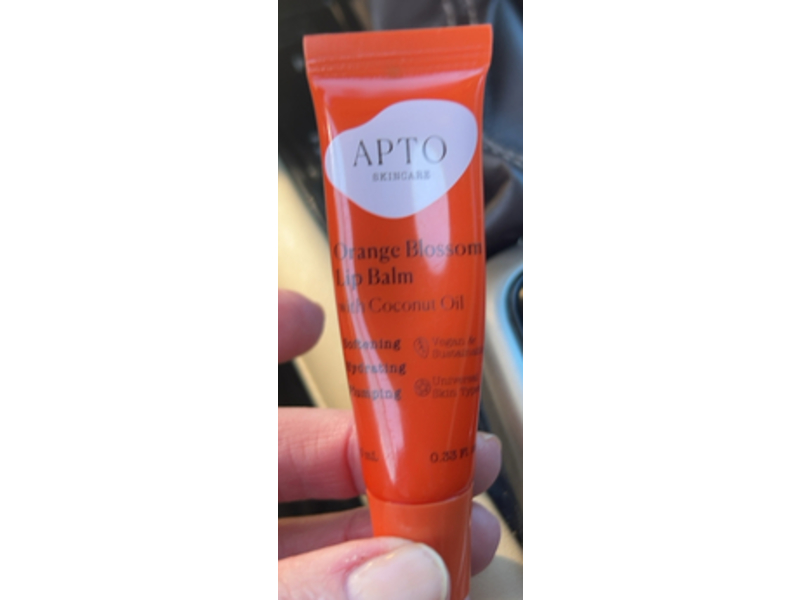 Apto Lip Balm, Orange Blossom, 0.33 fl oz/10 mL
