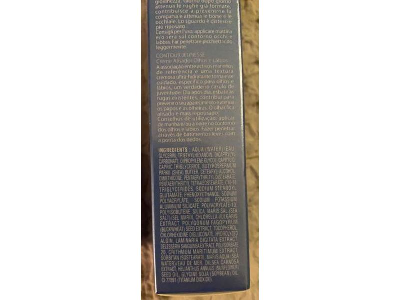 Phytomer Youth Contour Smoothing Eye & Lip Cream, 0.5 fl oz/15 mL