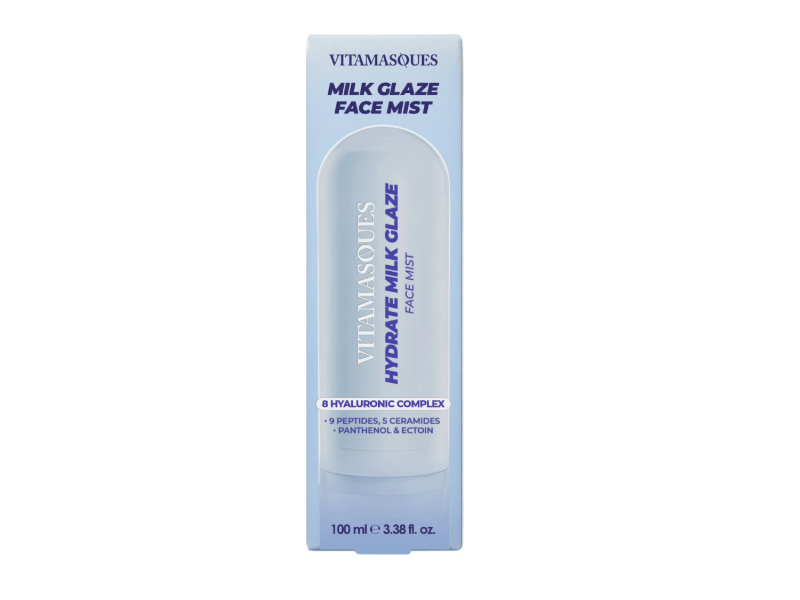 Vitamasques Hydrate Milk Glaze Face Mist, 3.38 fl oz/100 mL