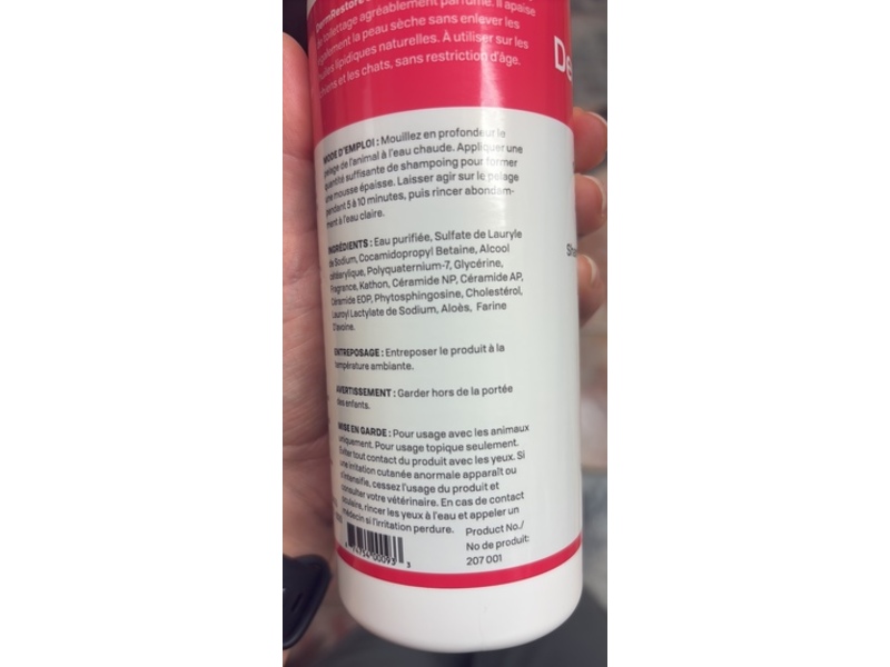 DermRestore Ceramide Shampoo, 473 mL
