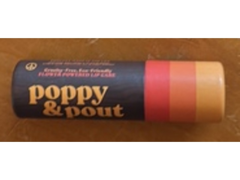 Poppy & Pout Jumbo Lip Balm, Citrus Sunrise, 0.30 oz/8.5 g